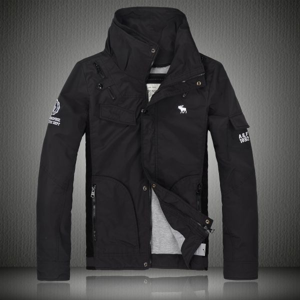 Veste Abercrombie & Fitch Noir Homme en Soldes